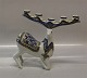 Aluminia Figurine 3712-495 Stag 17 x 21 cm, candlestick JG 1969 - 1971
