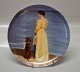 B&G Skagen Artist plates 21 cm B&G 1986 Summer in Skagen  Plate # 1  "Summer 
Evening in Skagen. The artist