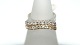 Ladies Ring with Stones 14 Carat Gold / White Gold
Size 58