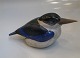 Aluminia bird Figurine 3244-480 Kingfisher 20 cm Jeanne Grut 1963