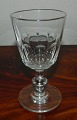 Chr. VIII hvidvin glas 12½ cm