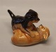 Royal Copenhagen figurine 0746 RC Rottweiler & Golden Retriever 8 x 12 cm "Spike 
& Sandy"  New #1020 746