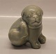 Dansk Stentøj B&G H 649 Dog - celadon glaze 13.5 cm Bruun