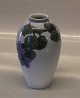 Royal Copenhagen 765-476 RC Blue Flower Vase  Pre 1923. 14 cm painter 177