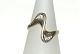 Gold ring with white stones, 14 Karat
Size: 56