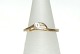 Gold ring with white stones 14 Karat
Size: 57,5