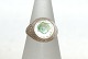 Gold ring with Light green stones, 8 Karat
Size: 56