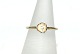 Collectring with zirconia in Flower, Gold
Size: 55