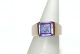 Goldring with amethyst, 8 Karat Gold
Size: 50
