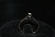 White gold ring with brilliant, 14 Karat.
Size: 51