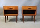 Et sæt kommoder/sengeborde i teak af Dansk Design fra 1960erne.
5000m2 udstilling.