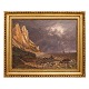 Jens Peter Møller, 1783-1854, Painting, oil on canvas. Nature in Southern 
Seeland. Signed and dated 1820. Visible size: 45x58cm. With frame: 58x73cm