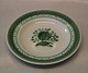 Aluminia Faience Green Tranquebar 0944-12 Side dish 15 cm
