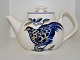 Antik K presents: Blue PheasantsLarge tea pot