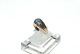 Elegant Gold ring with blue stone in 14 carat gold
Size 53