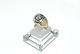 Ladies with light blue stone in 14 carat gold
Size 55
