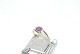 Elegant ladies with purple stones in 14 carat gold
Size 53