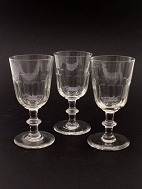 Berlinoir glass H. 17.5 cm. 