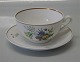 9947-1515 Tekop 5.5 cm høj og 10.5 cm  og underkop Primavera #1515  Kongelig 
Dansk Porcelæn
