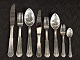 Antik 
Damgaard-
Lauritsen 
presents: 
Hans 
Hansen; 
Arvesølv 8 
silver cutlery, 
complete for 12 
persons, 101 
pieces