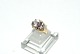 Gold Ladies ring with stones in 14 carat gold
Size 53