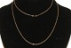 Anchor chain New in 14 carat gold with round surface.
Length: 70 cm.