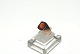 Elegant lady ring with red stone in 8 carat gold
Size 49