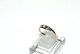 Ladies ring with clear stone in 8 carat gold
Size 61