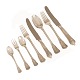 A. Michelsen, Copenhagen: A sterlingsilver "Rosenborg" cutlery for 12 persons. 
(106)