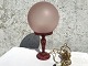 Bøhmisk glas lampe
Med rosa kugleskærm
*1000kr