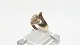 Elegant lady ring in 8 carat gold
Size 56