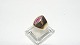 Elegant lady ring with light stones in 14 carat gold
Size 54