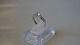 Elegant ladies ring with stone 10 carat White gold
Size 55