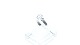 Elegant lady ring 18 carat white gold
Size 52