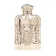 A silver tea caddy by Mathias Møller, Haderslev, 1842-68. H: 13,4cm. W: 123,5gr
