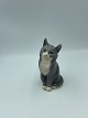 Royal Copenhagen sidende kat 