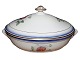Blue Edge and 
Flowers
Lidded bowl