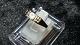 Ladies ring with inlaid clear stone in 14 Karat Gold
Size 53
