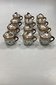 Danam Antik 
presents: 
Set of 12 
Antique Royal 
Copenhagen 
Flora Danica 
Custard Cups No 
20/3514