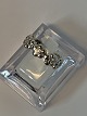 Ladies Ring in 14 Carat White Gold with Clear Stones
Size 54
