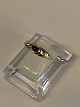 Ladies ring with inlaid blue sapphire zircons, 14 Karat
Size 57