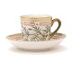 Royal Copenhagen Flora Danica coffee cup 3597. Nice condition. H: 7cm. 
"Astragalus Arenarius L"