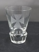 Frimurerglas, 
snapseglas 
dekoreret med 
slebne 
symboler, ...