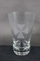 Frimurerglas, 
ølglas 
dekoreret med 
slebne 
symboler, på 
...
