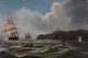 Vilhelm LeisnerShips at coast