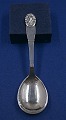 Dänisch Silberbesteck, Servierlöffel 18,5cm von 
Jahr 1936 aus leicht gehämmertem Silber