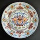 Delft polykrom 
fajance 
tallerken, 1680 
- 1725, 
Holland. ...