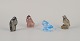 Paul Hoff for 
Kosta Boda / 
Svenskt Glas, 
four figurines 
...
