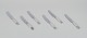 Georg Jensen 
Acorn. A set of 
six fruit 
knives with ...