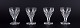Baccarat, 
Frankrig, et 
sæt på fire Art 
Deco glas i 
klart ...